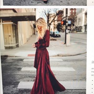 VICI SWEPT AWAY MAXI DRESS